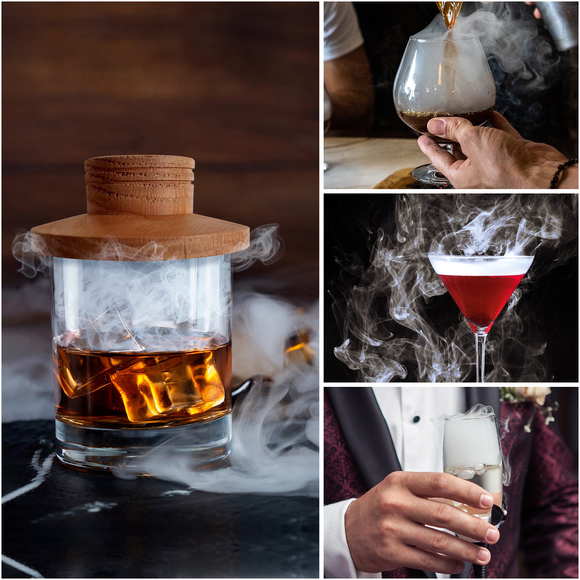 Cocktail smoker set - Barprofessional